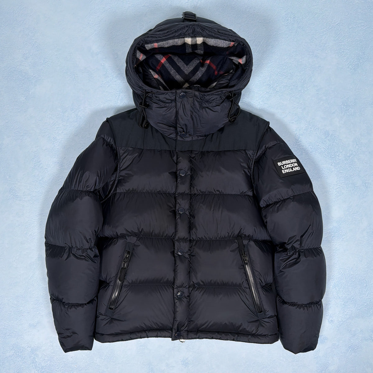 Lockwell Puffer / Gilet - Navy Small (Pre Owned) | Burberry (Copy)