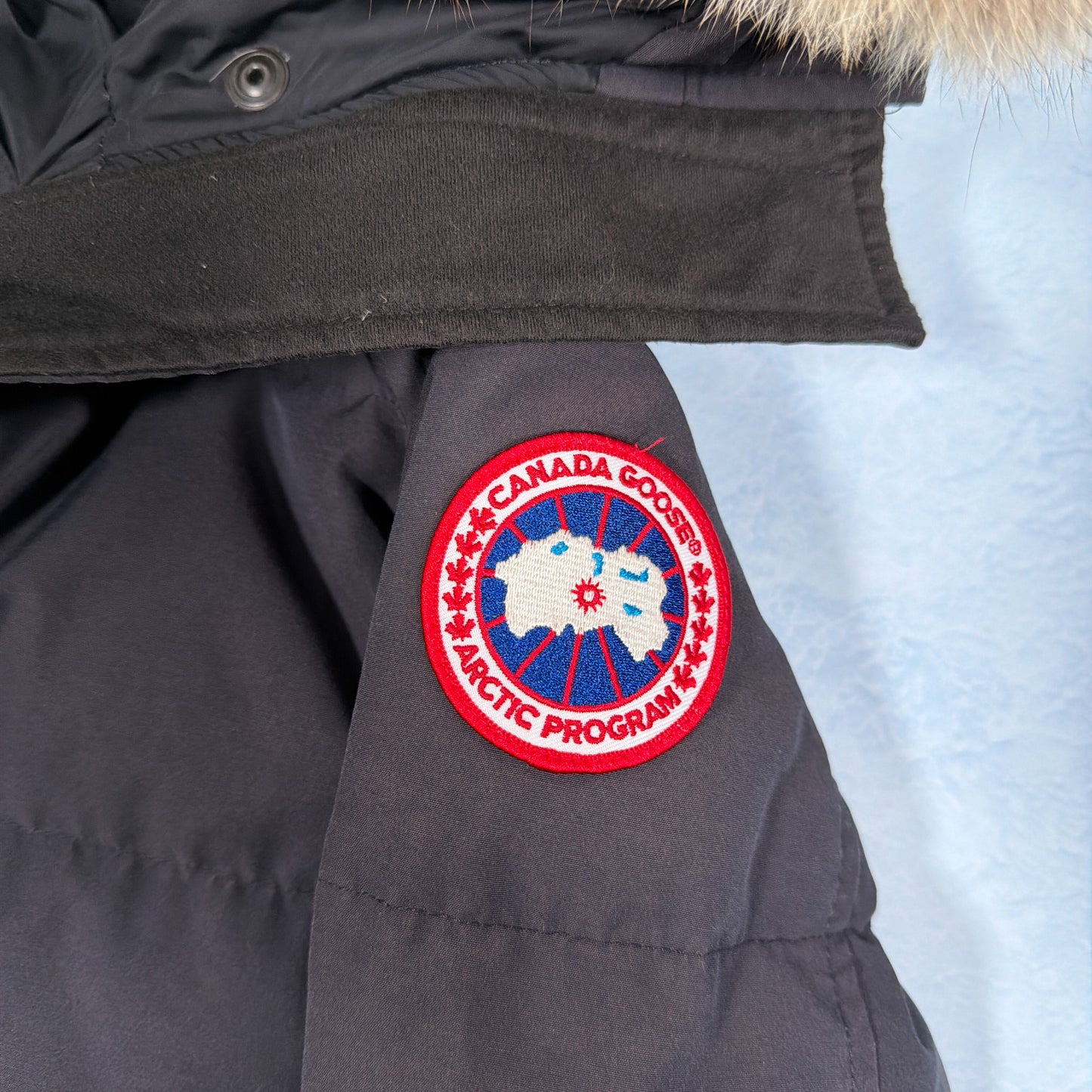 Shelburne Parka Heritage - Navy XS (Pre Owned) | Canada Goose