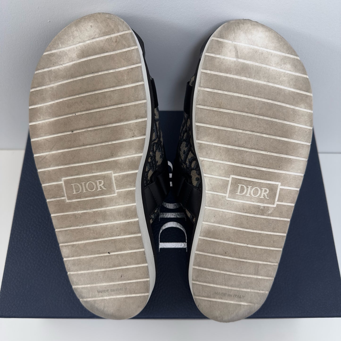 Dior Alpha Sliders - UK 8 Black