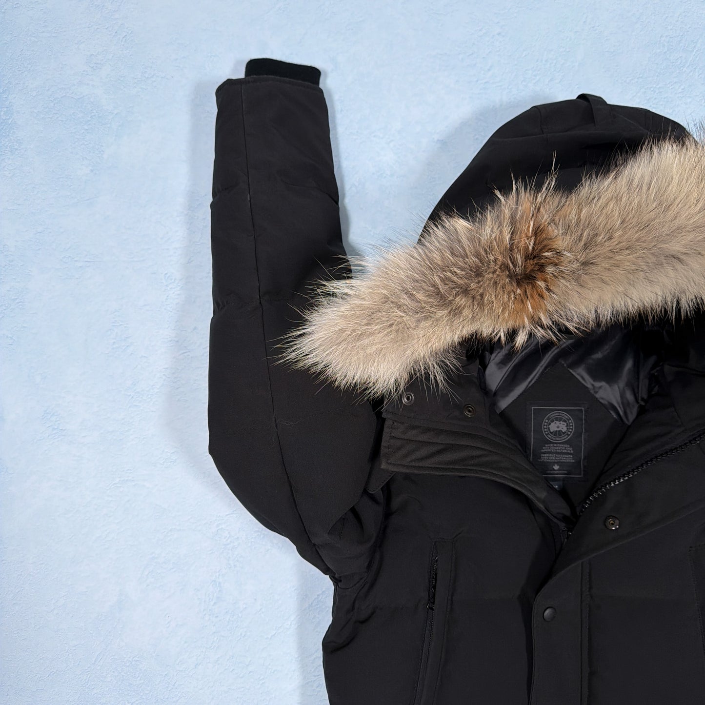 Wyndham Parka Heritage Black Label - Black S (Pre Owned) | Canada Goose