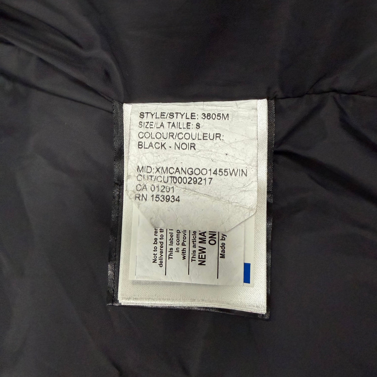 Carson Parka Heritage - Black S (Pre Owned) | Canada Goose
