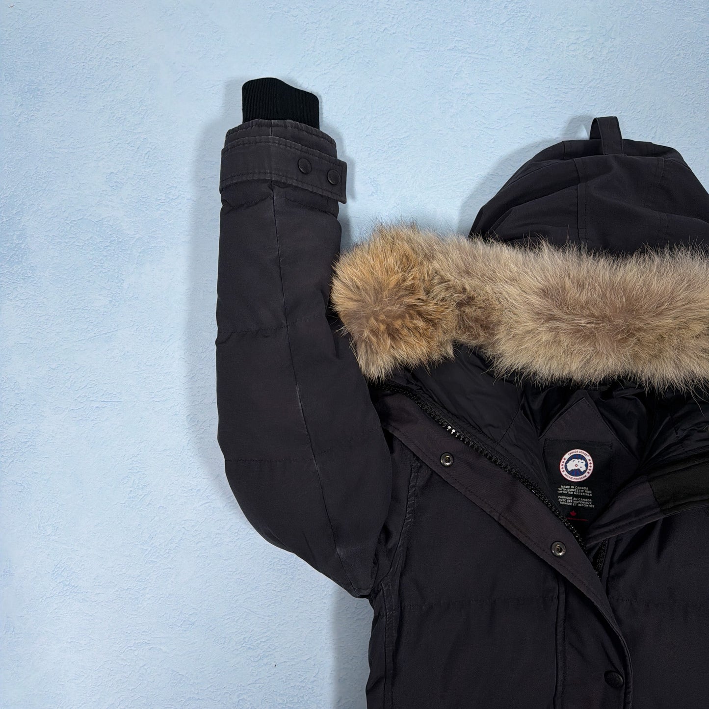 Shelburne Parka Heritage - Navy XS (Pre Owned) | Canada Goose