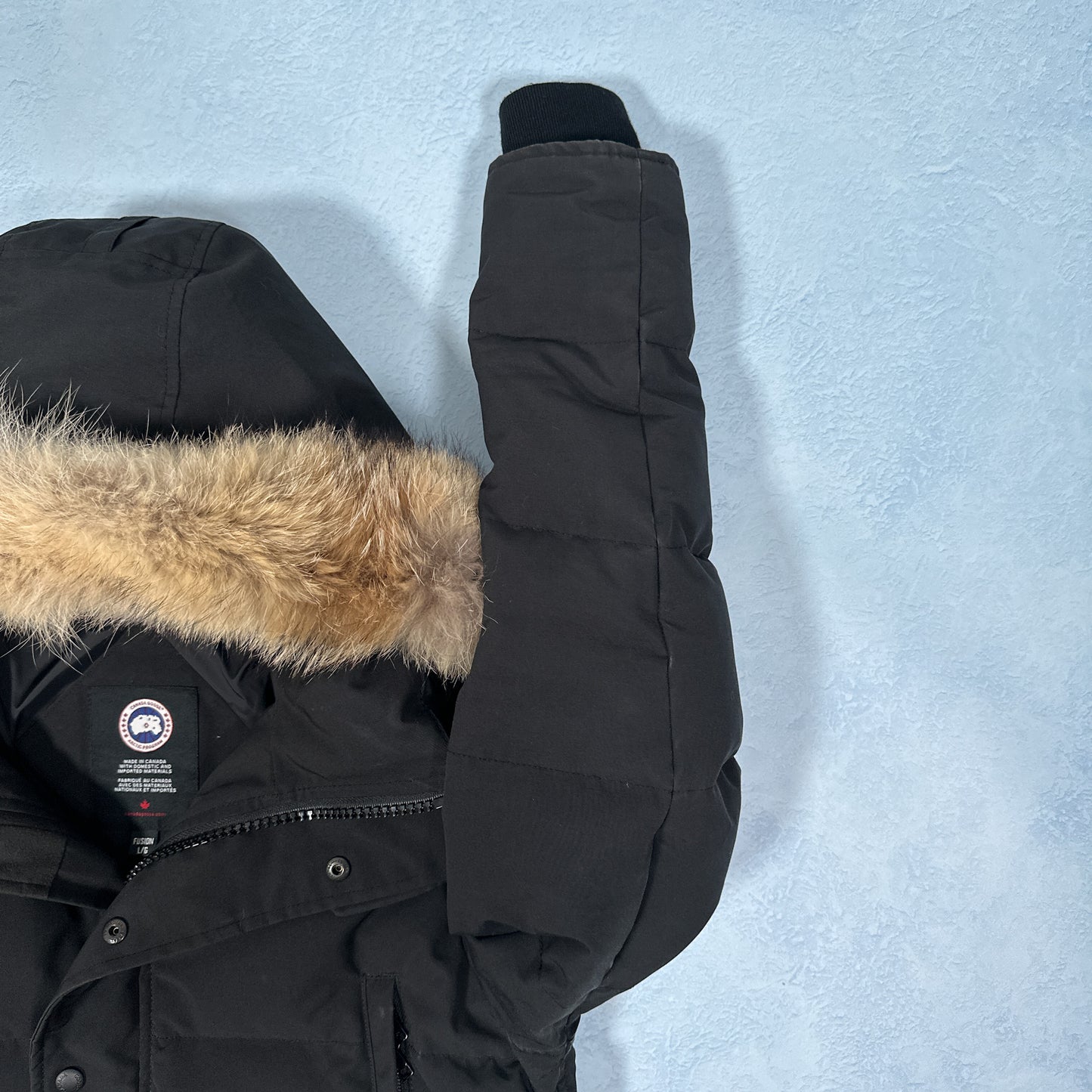 Wyndham Parka Heritage - Black L Fusion (Pre Owned) | Canada Goose