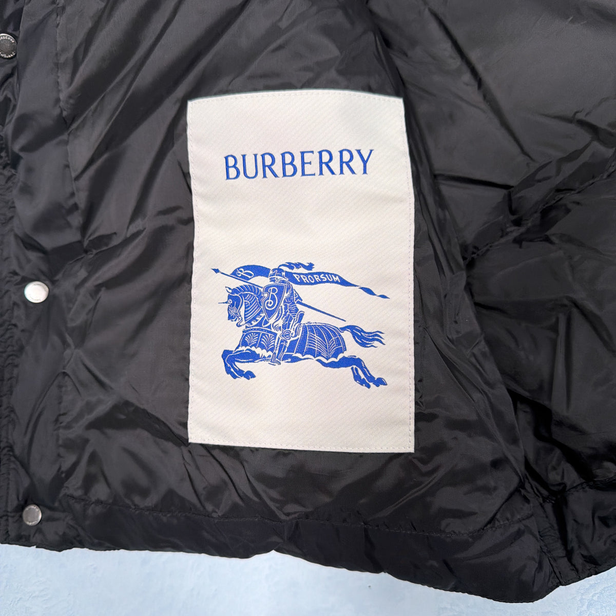 Halsby Down Puffer Jacket Black | Burberry