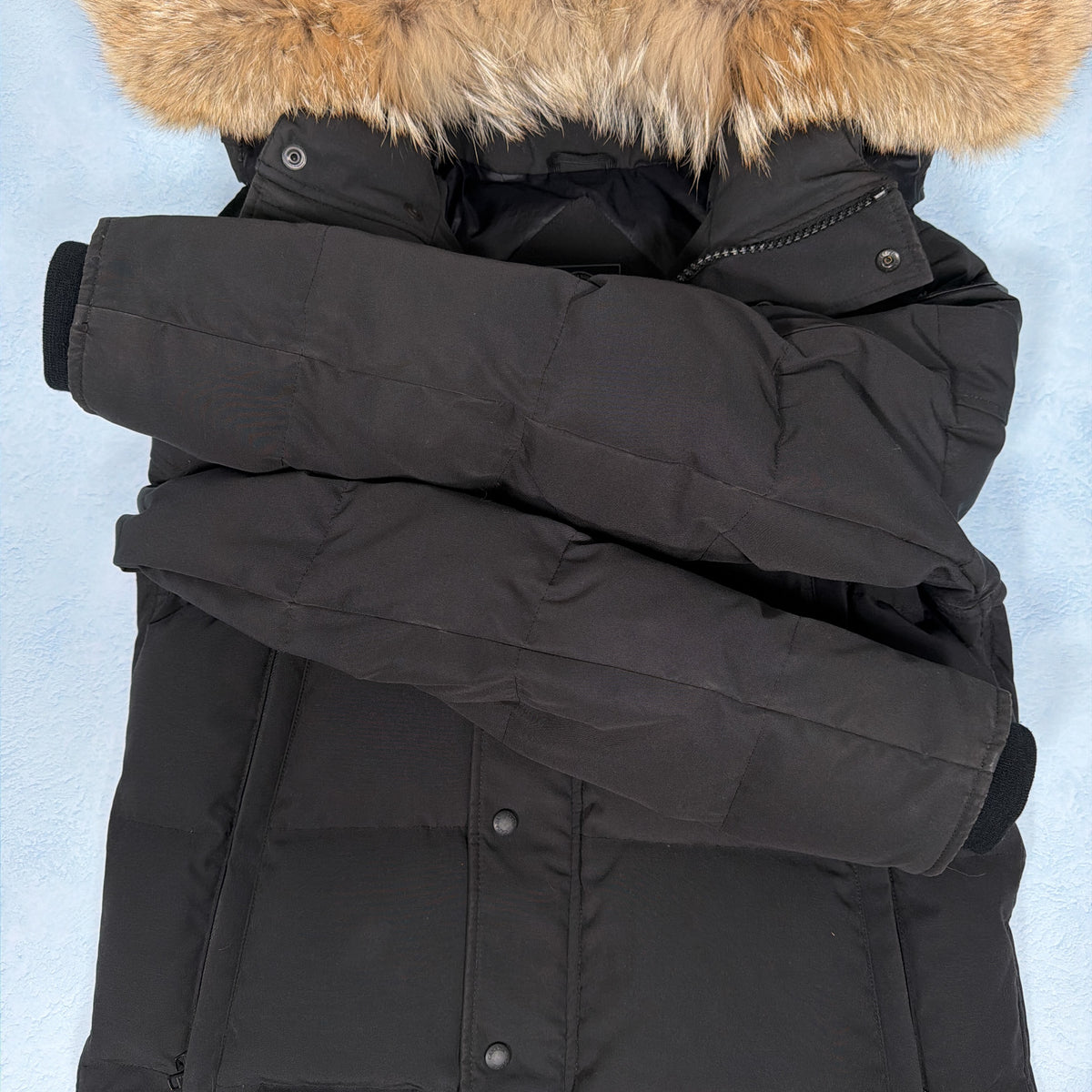 Wyndham Parka Heritage Black Label - Black Large (Pre Owned) | Canada Goose