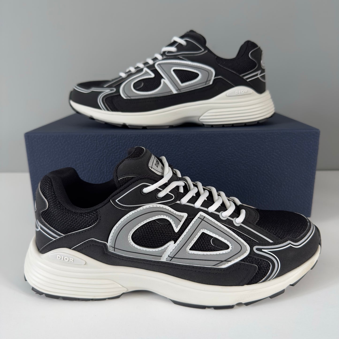 Dior B30 Trainers Black White