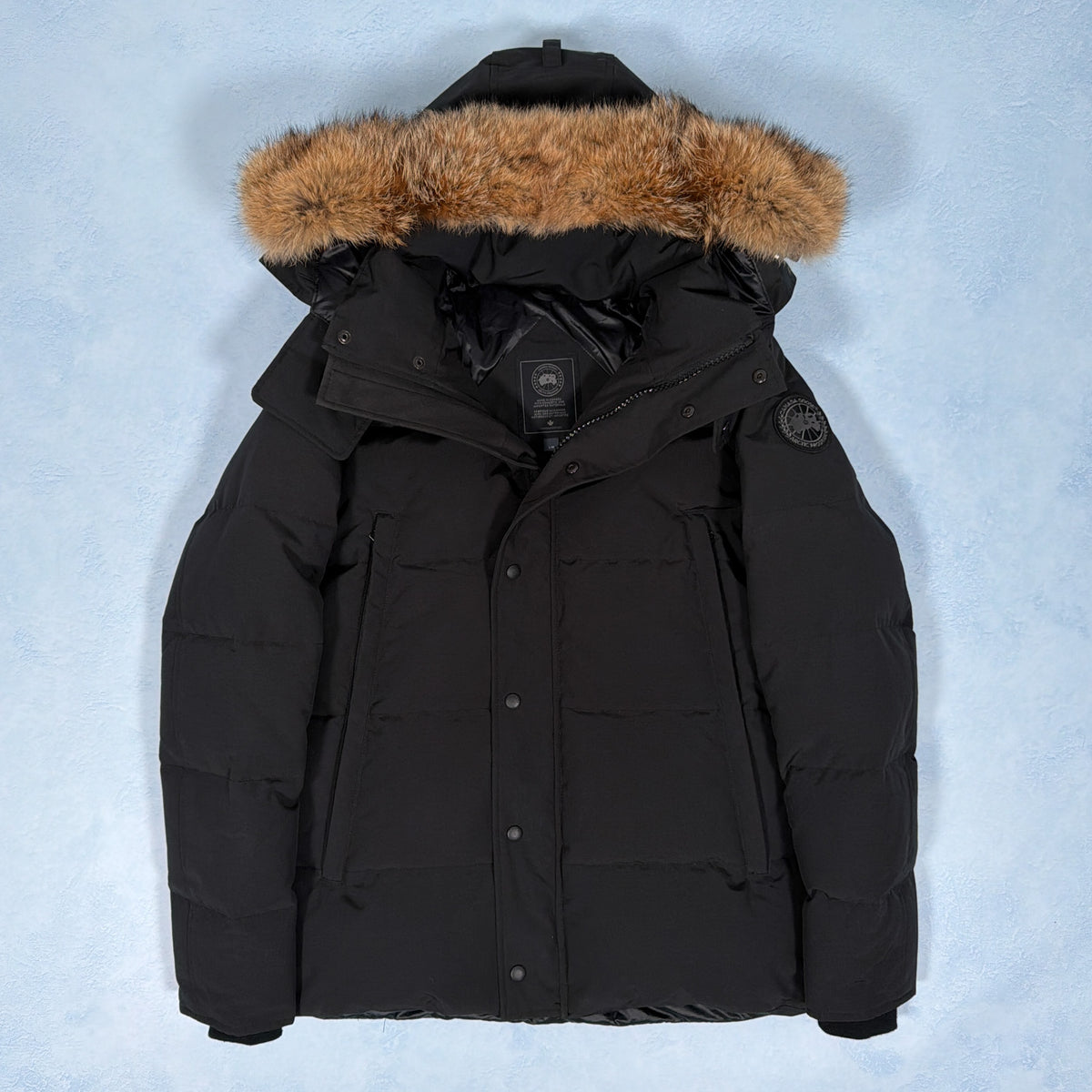 Wyndham Parka Heritage Black Label - Black Large (Pre Owned) | Canada Goose