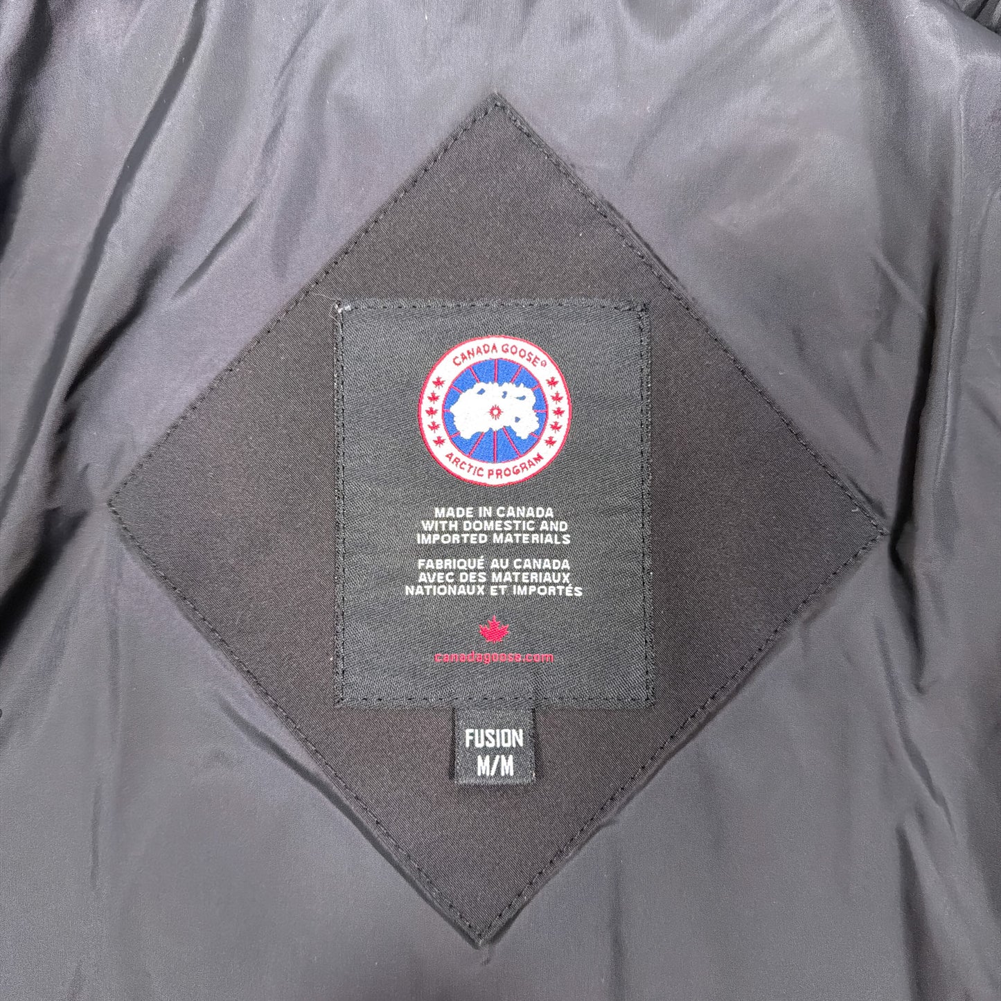 Wyndham Parka Heritage - Black M Fusion (Pre Owned) | Canada Goose
