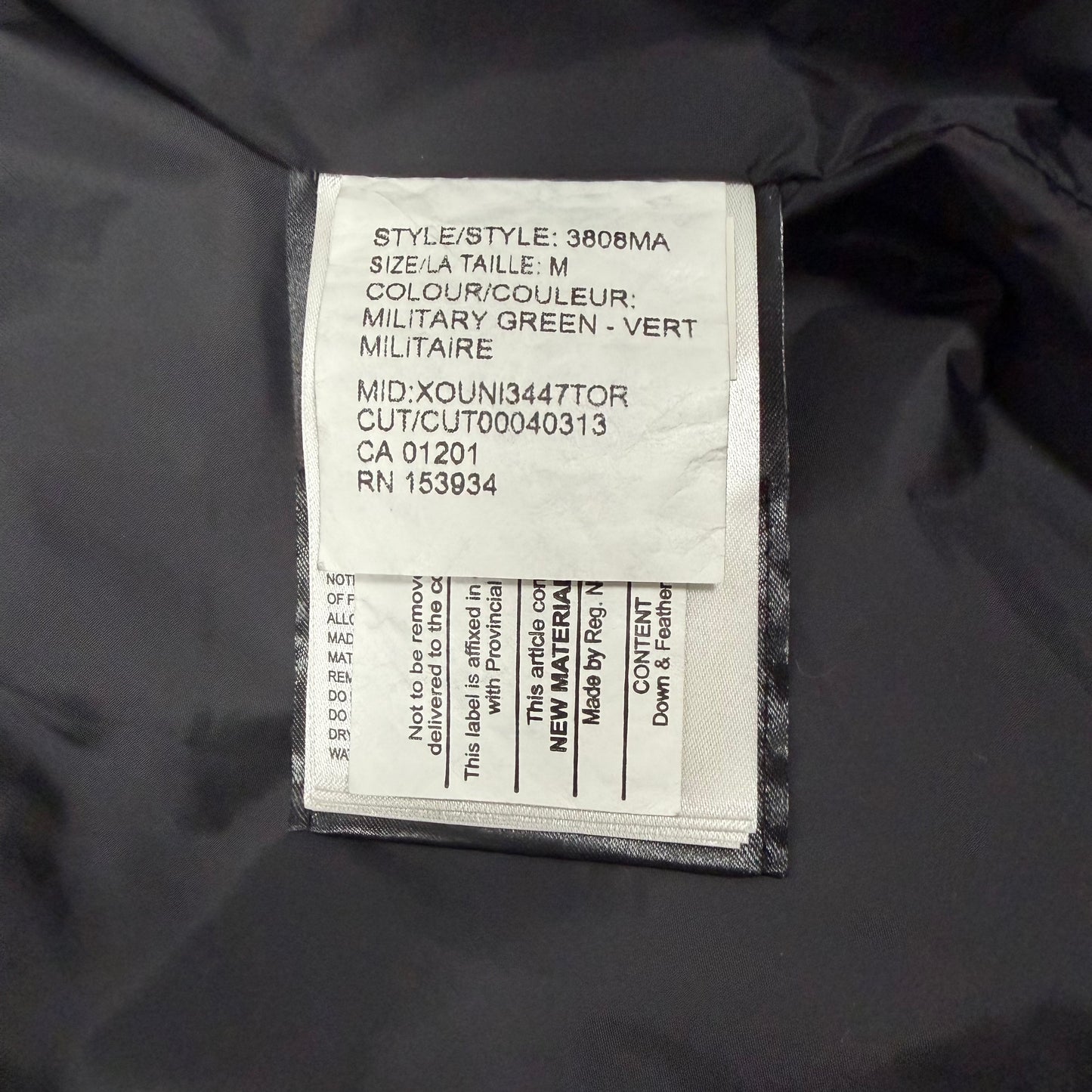 Wyndham Parka Heritage - Khaki M Fusion (Pre Owned) | Canada Goose