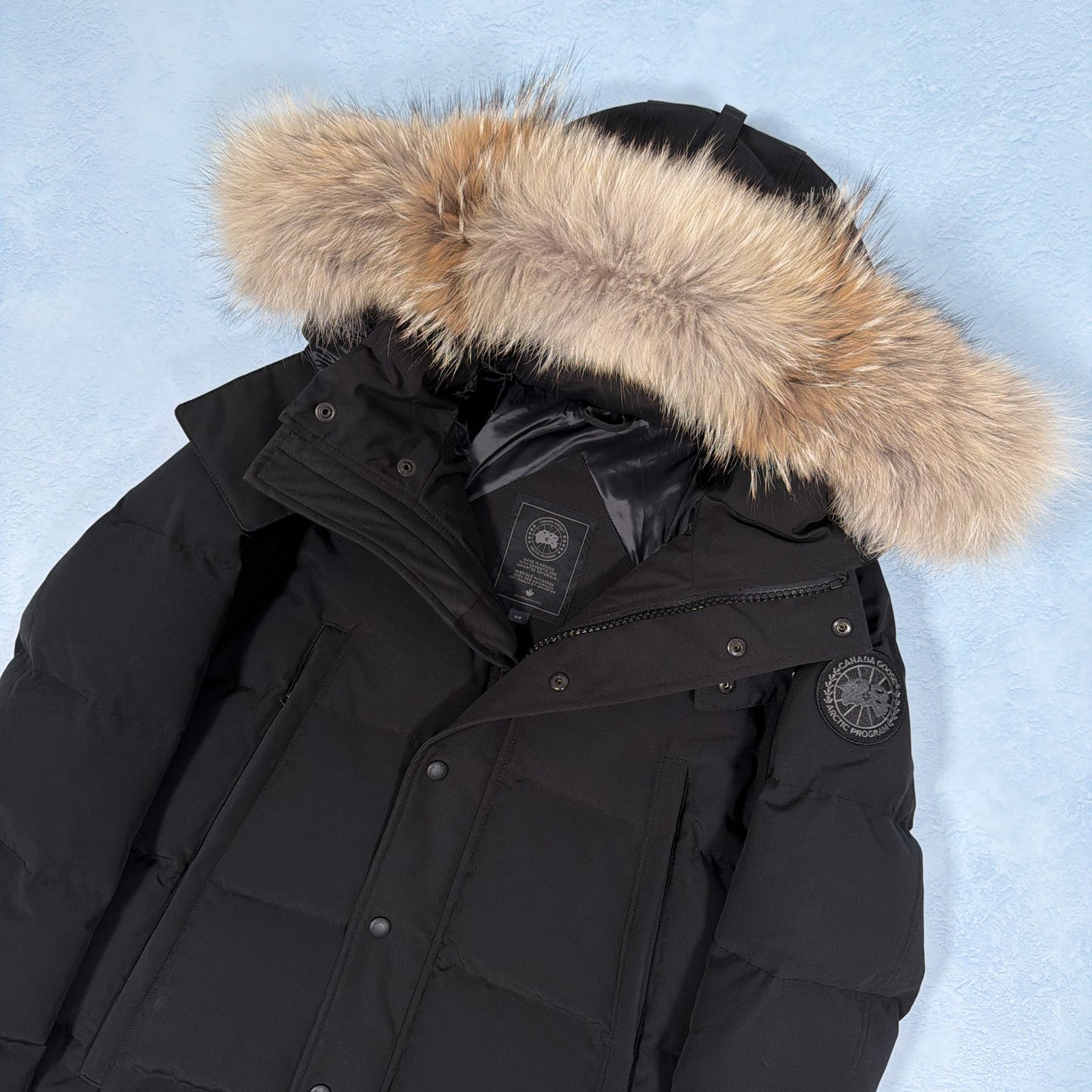 Wyndham Parka Heritage Black Label - Black S (Pre Owned) | Canada Goose