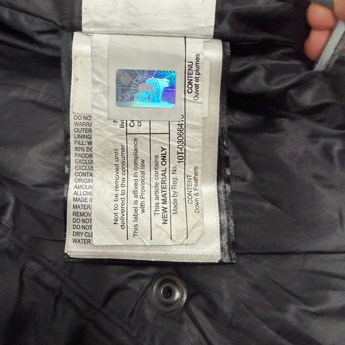 Shelburne Parka Heritage - Navy Black Label Medium (Pre Owned) | Canada Goose