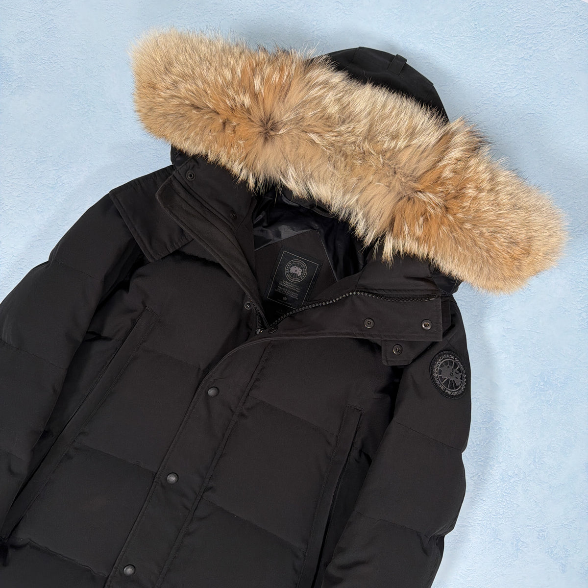 Wyndham Parka Heritage Black Label - Black Large (Pre Owned) | Canada Goose