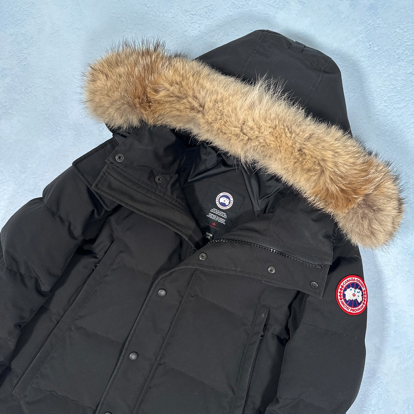 Wyndham Parka Heritage - Black L Fusion (Pre Owned) | Canada Goose