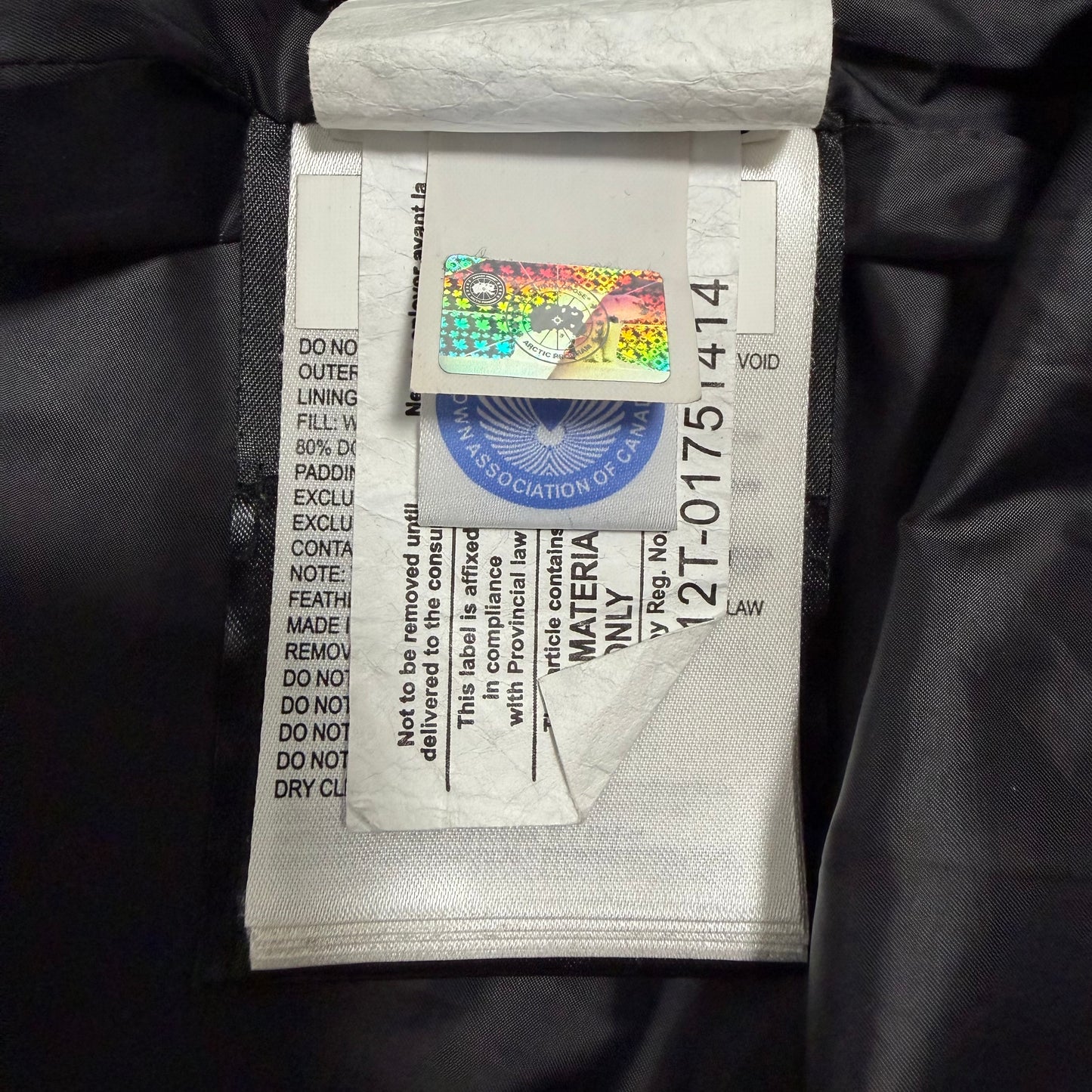 Wyndham Parka Heritage Black Label - Black M (Pre Owned) | Canada Goose