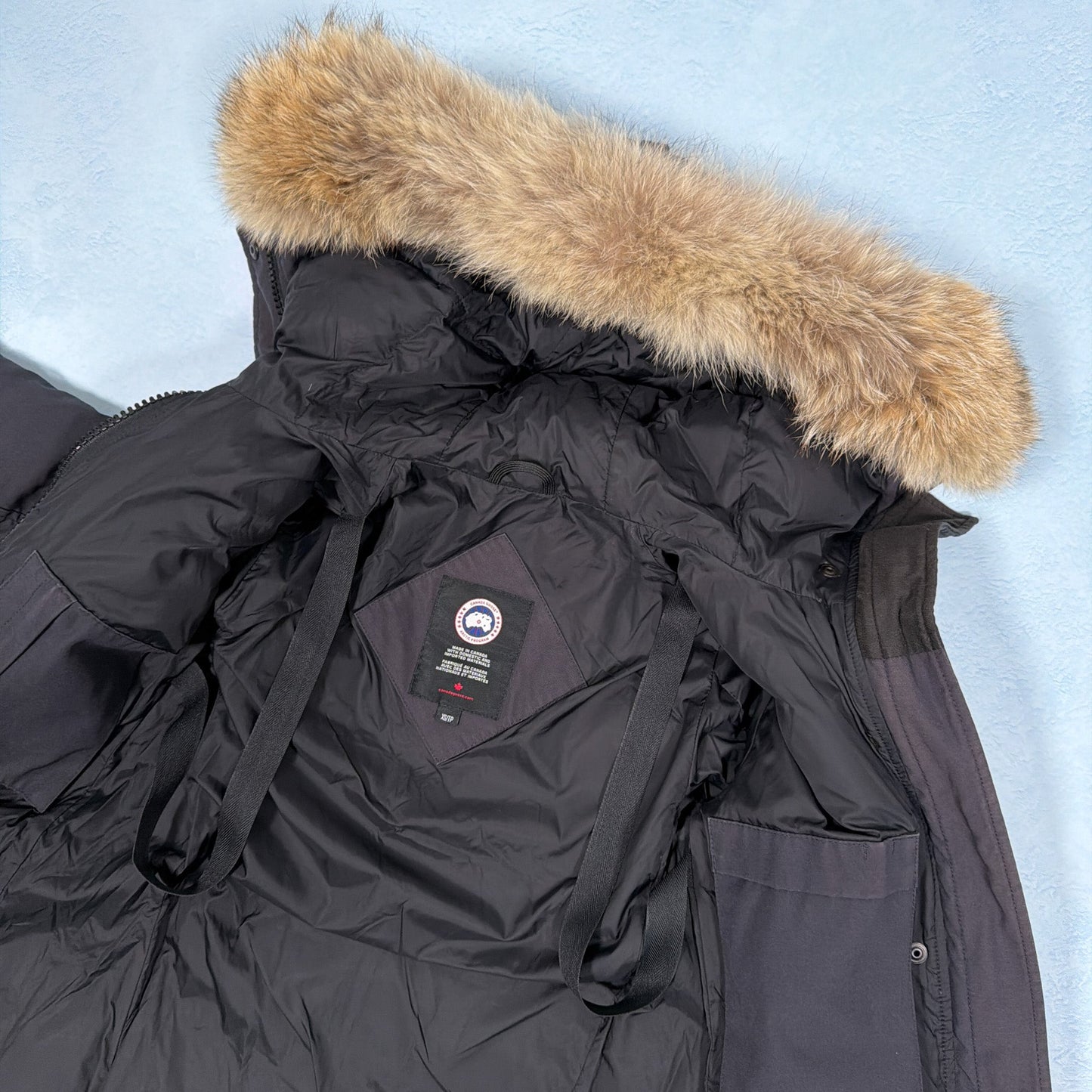 Shelburne Parka Heritage - Navy XS (Pre Owned) | Canada Goose