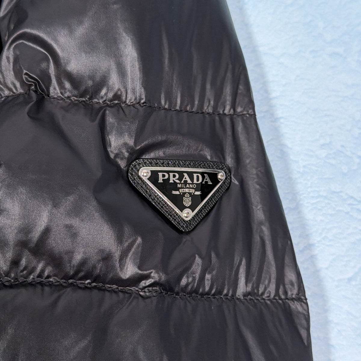 Prada Milano Down Jacket - Black Small (Pre Owned)