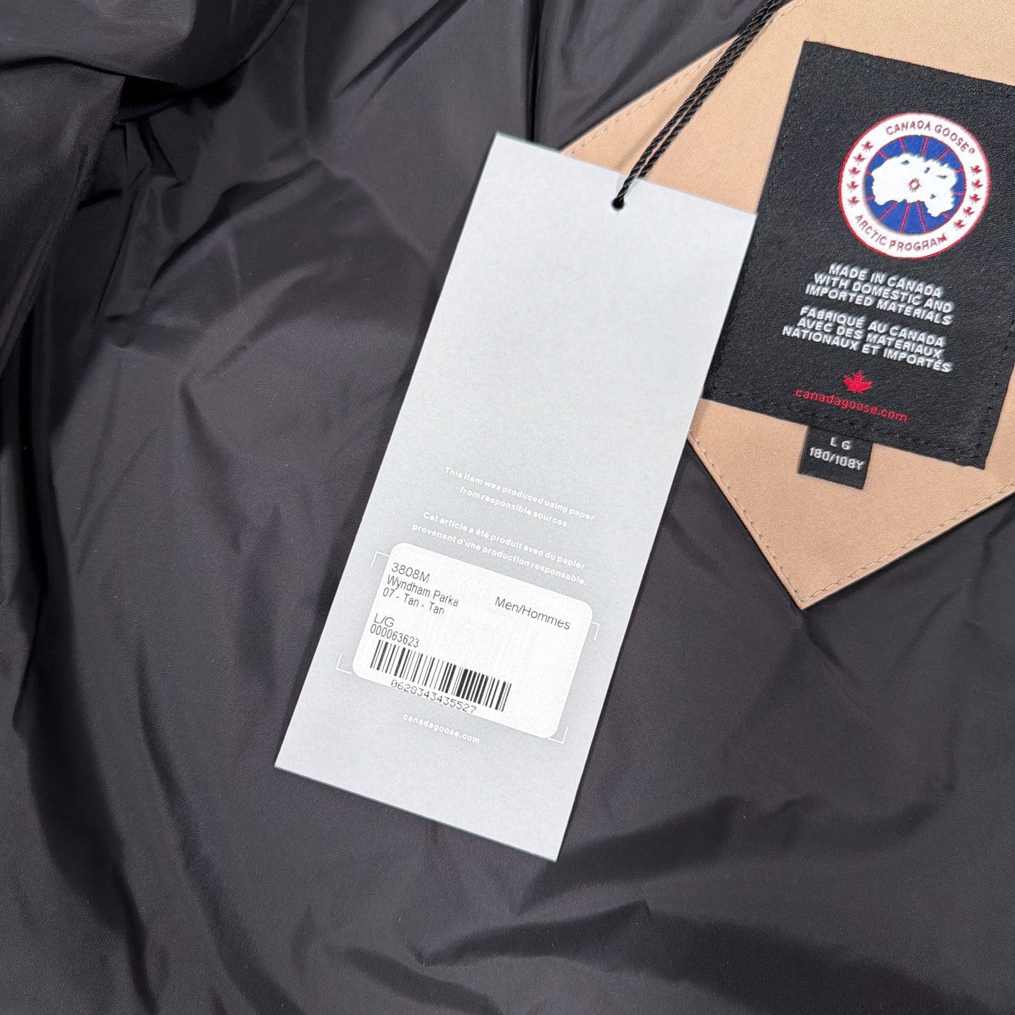 Wyndham Parka Heritage - Tan Large | Canada Goose