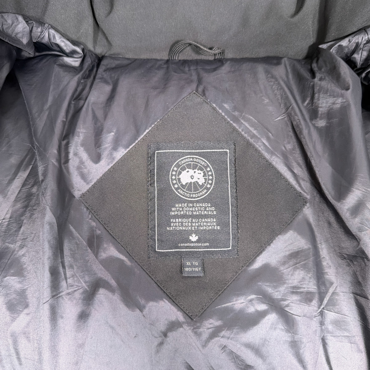 Wyndham Parka Heritage Black Label - Black XL (Pre Owned) | Canada Goose