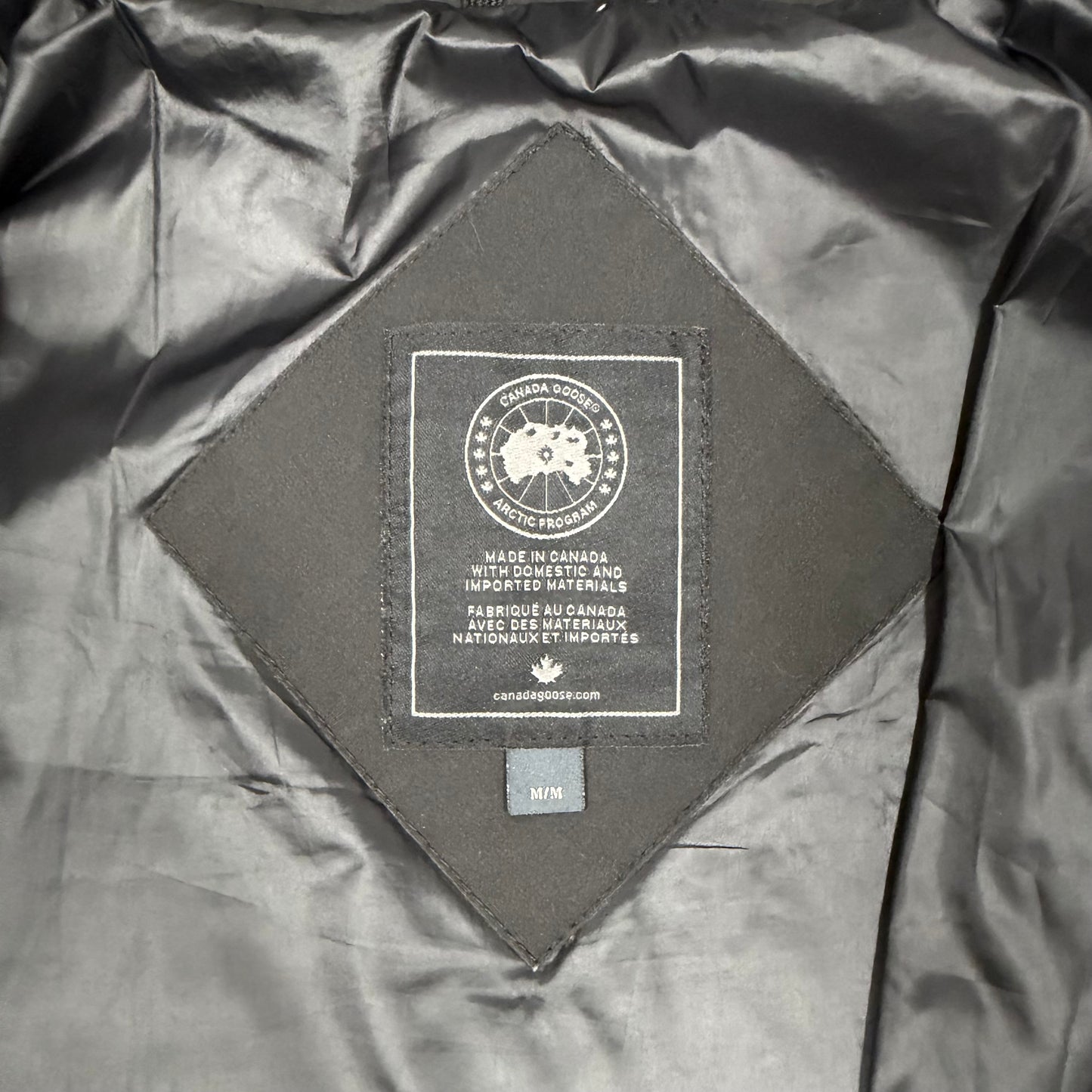 Wyndham Parka Heritage Black Label - Black M (Pre Owned) | Canada Goose