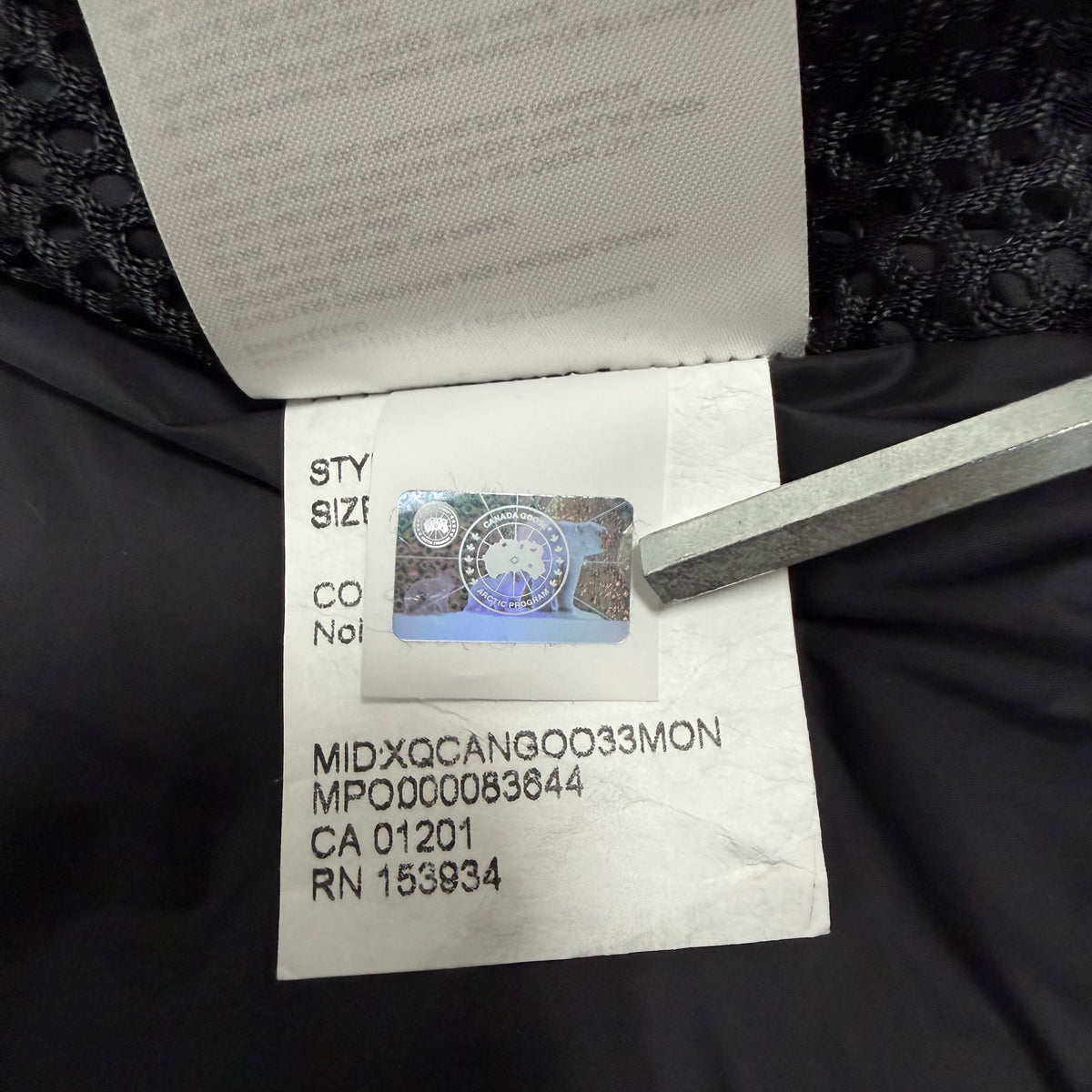 MacMillan Parka - Black Large (Pre Owned) | Canada Goose