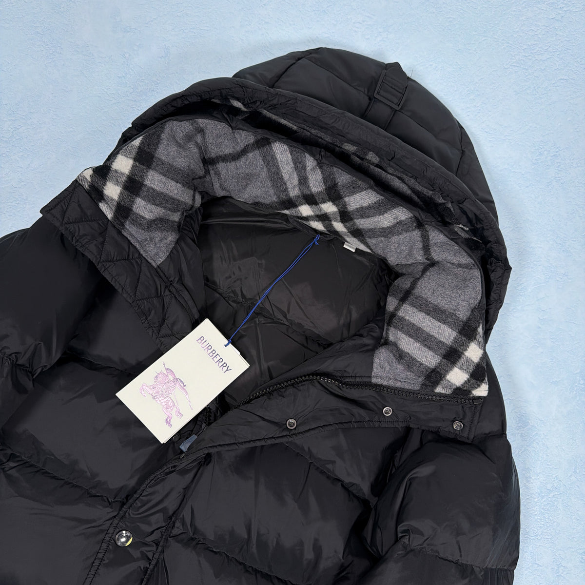 Halsby Down Puffer Jacket Black | Burberry