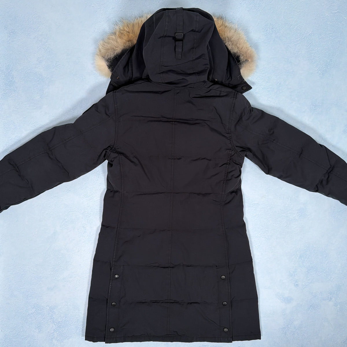 Shelburne Parka Heritage - Navy Black Label Medium (Pre Owned) | Canada Goose