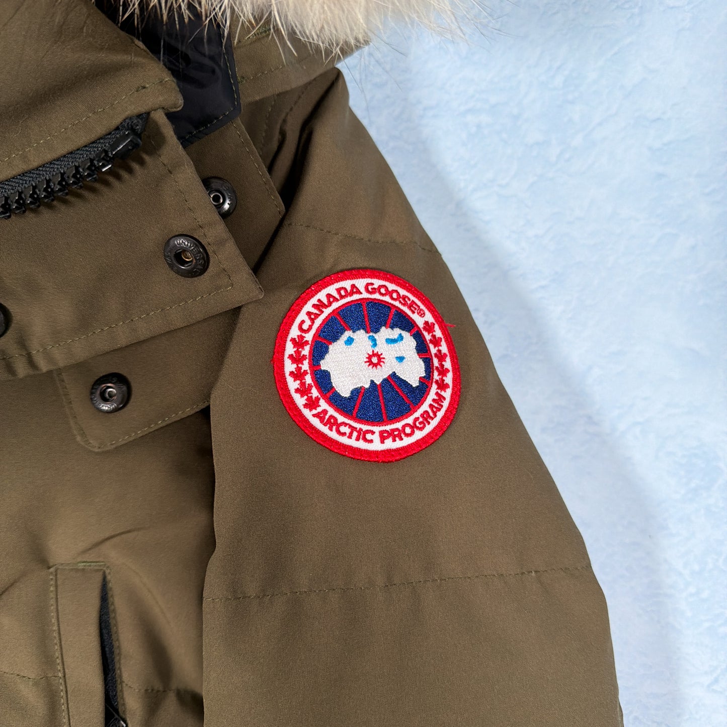 Wyndham Parka Heritage - Khaki M Fusion (Pre Owned) | Canada Goose