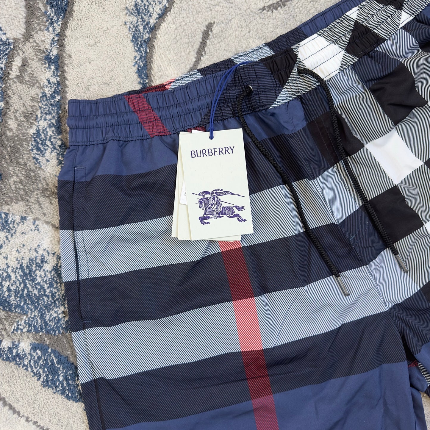 Burberry Check Swim Shorts