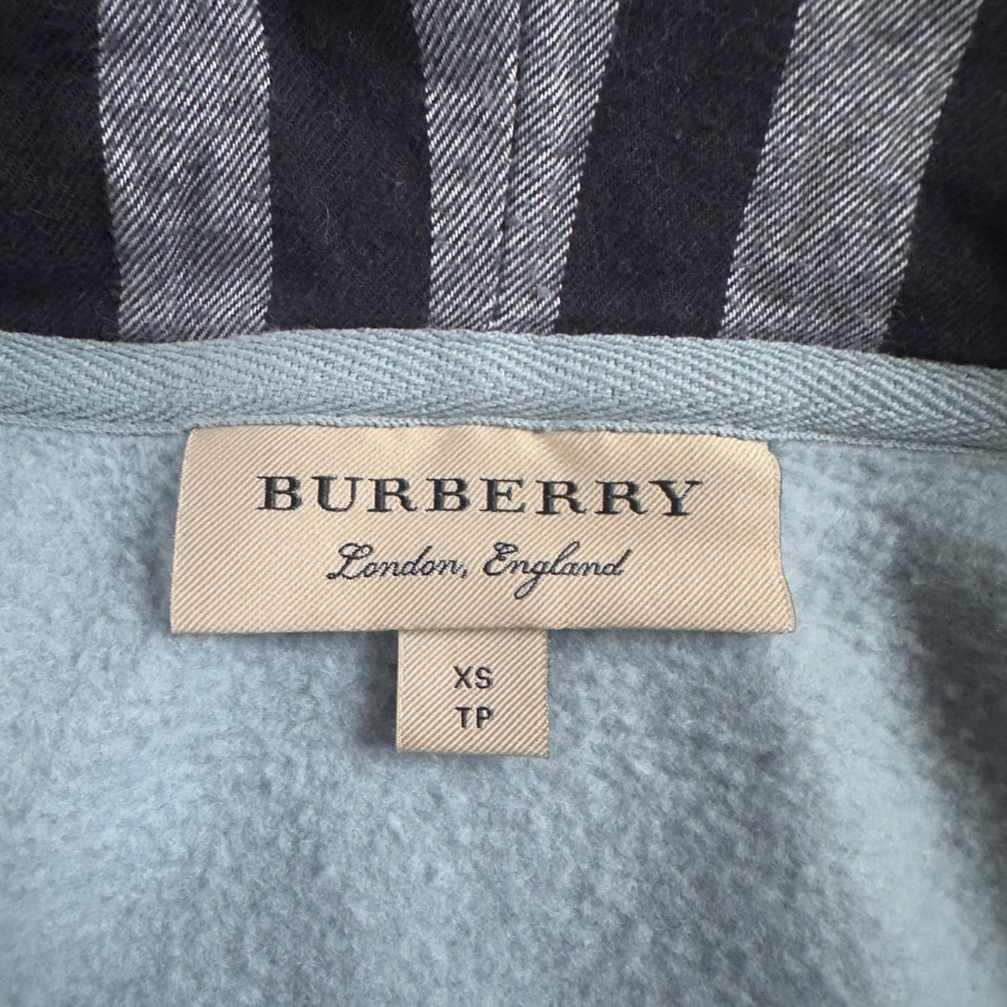 Burberry Zip Hoodie