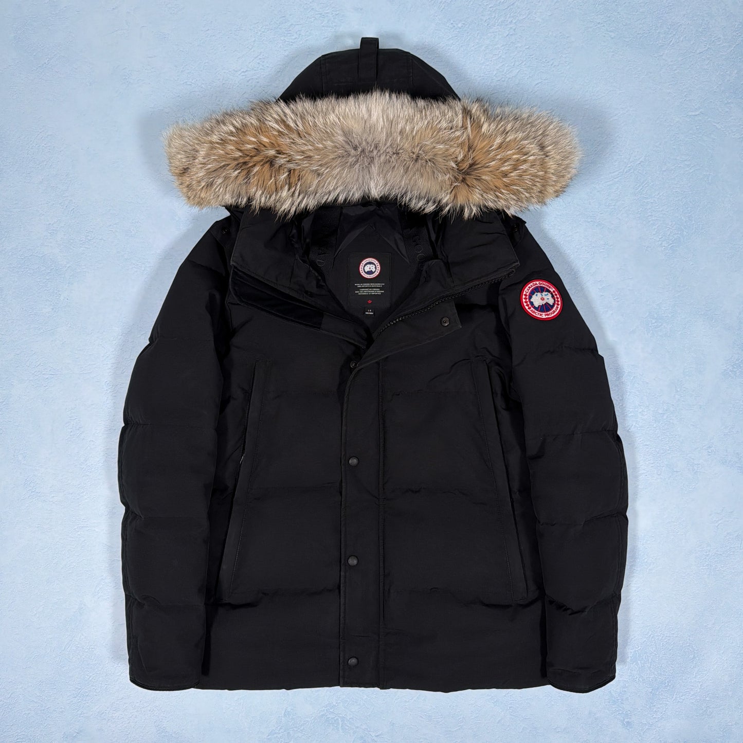 Wyndham Parka - Black Large (Pre Owned) | Canada Goose