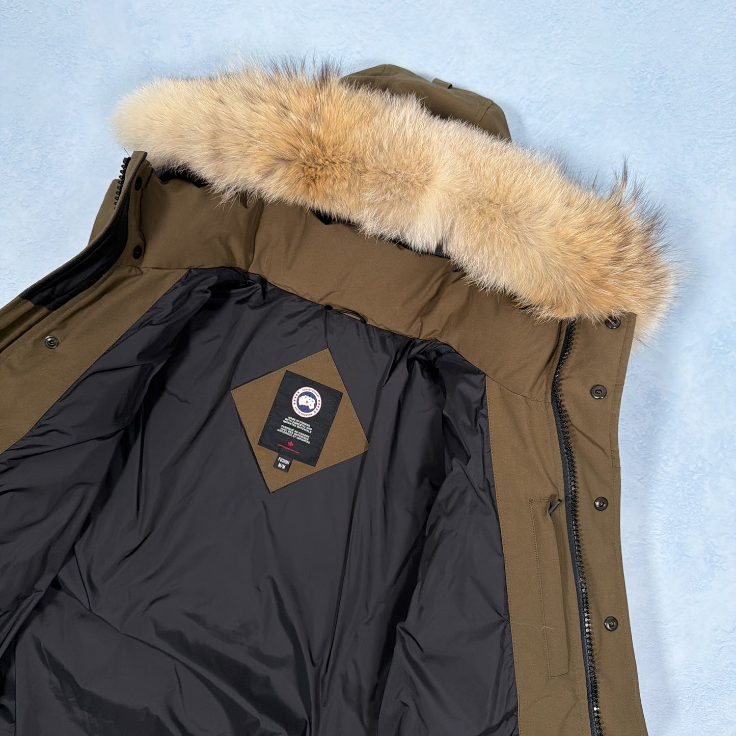 Wyndham Parka Heritage - Khaki M Fusion (Pre Owned) | Canada Goose