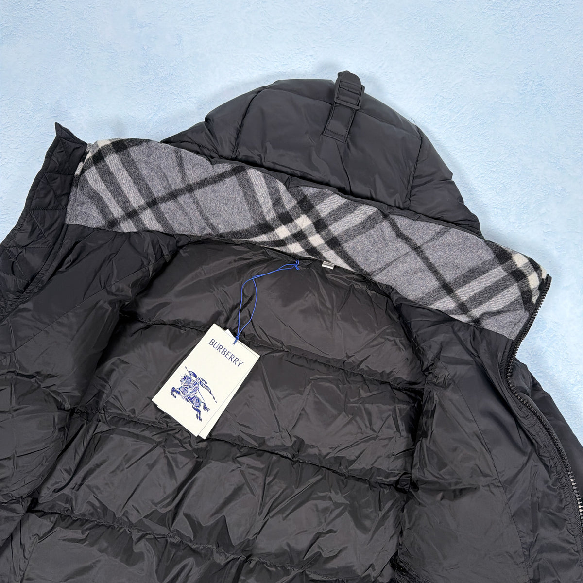 Halsby Down Puffer Jacket Black | Burberry
