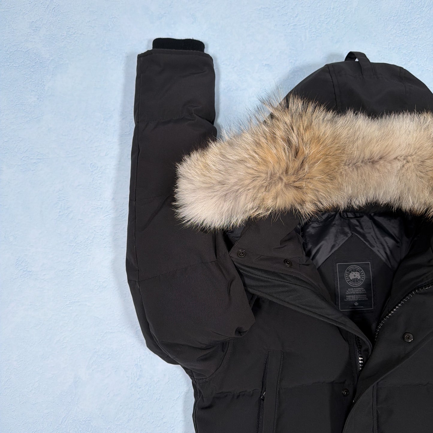 Wyndham Parka Heritage Black Label - Black S (Pre Owned) | Canada Goose