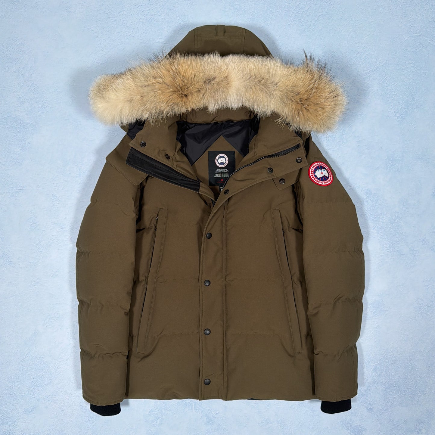 Wyndham Parka Heritage - Khaki M Fusion (Pre Owned) | Canada Goose
