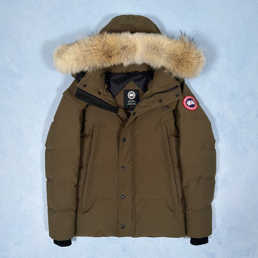 Wyndham Parka Heritage - Khaki M Fusion (Pre Owned) | Canada Goose