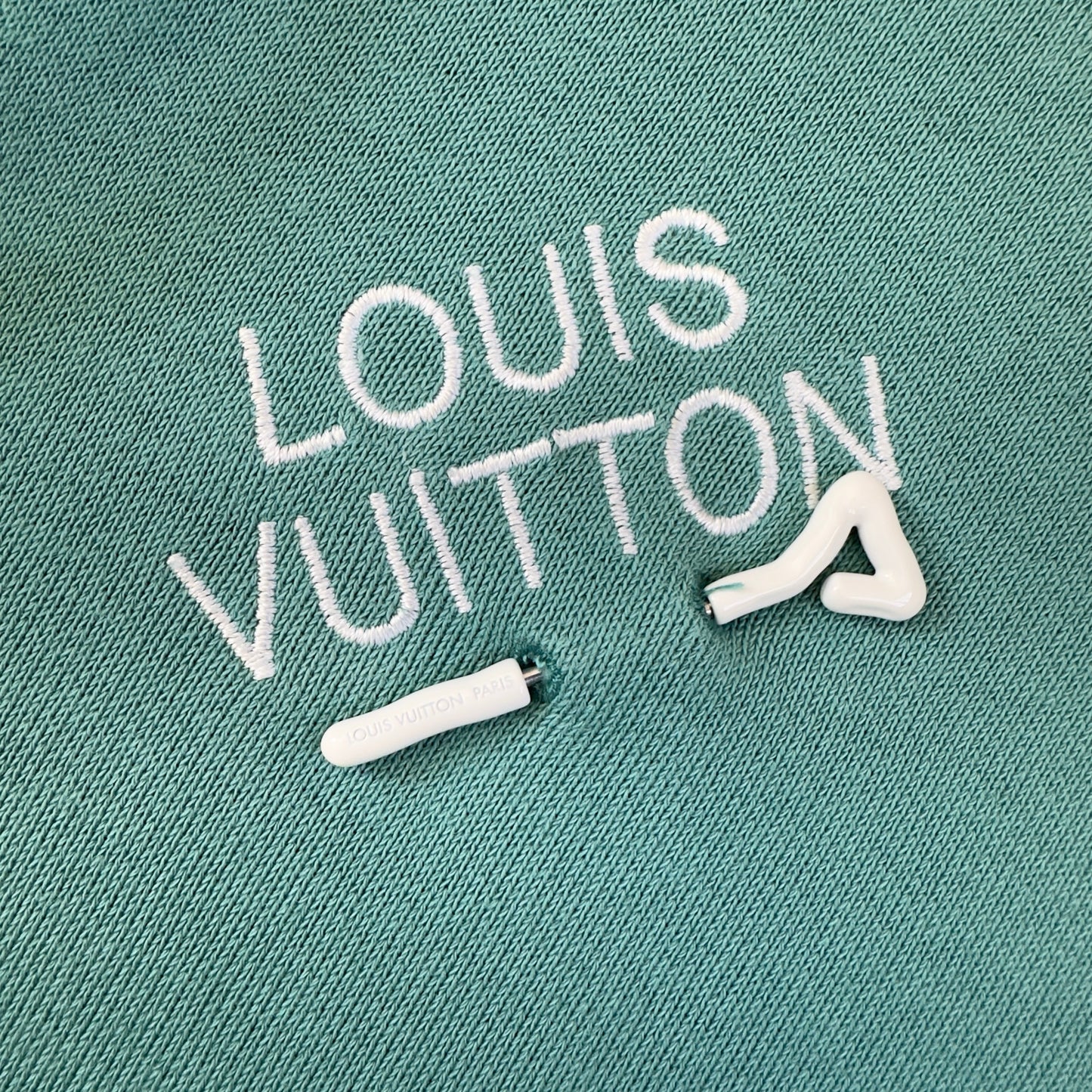 Louis Vuitton Pin Pullover Hoodie - Lake Green (M)