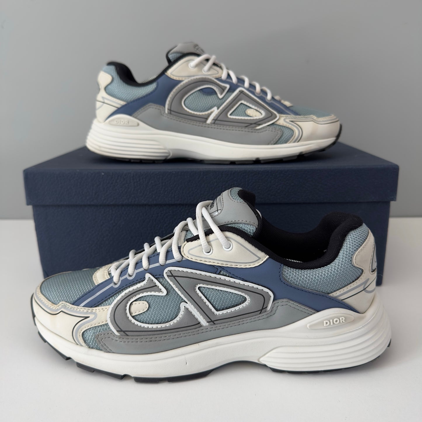 Dior B30 Trainers Baby Blue | UK 8