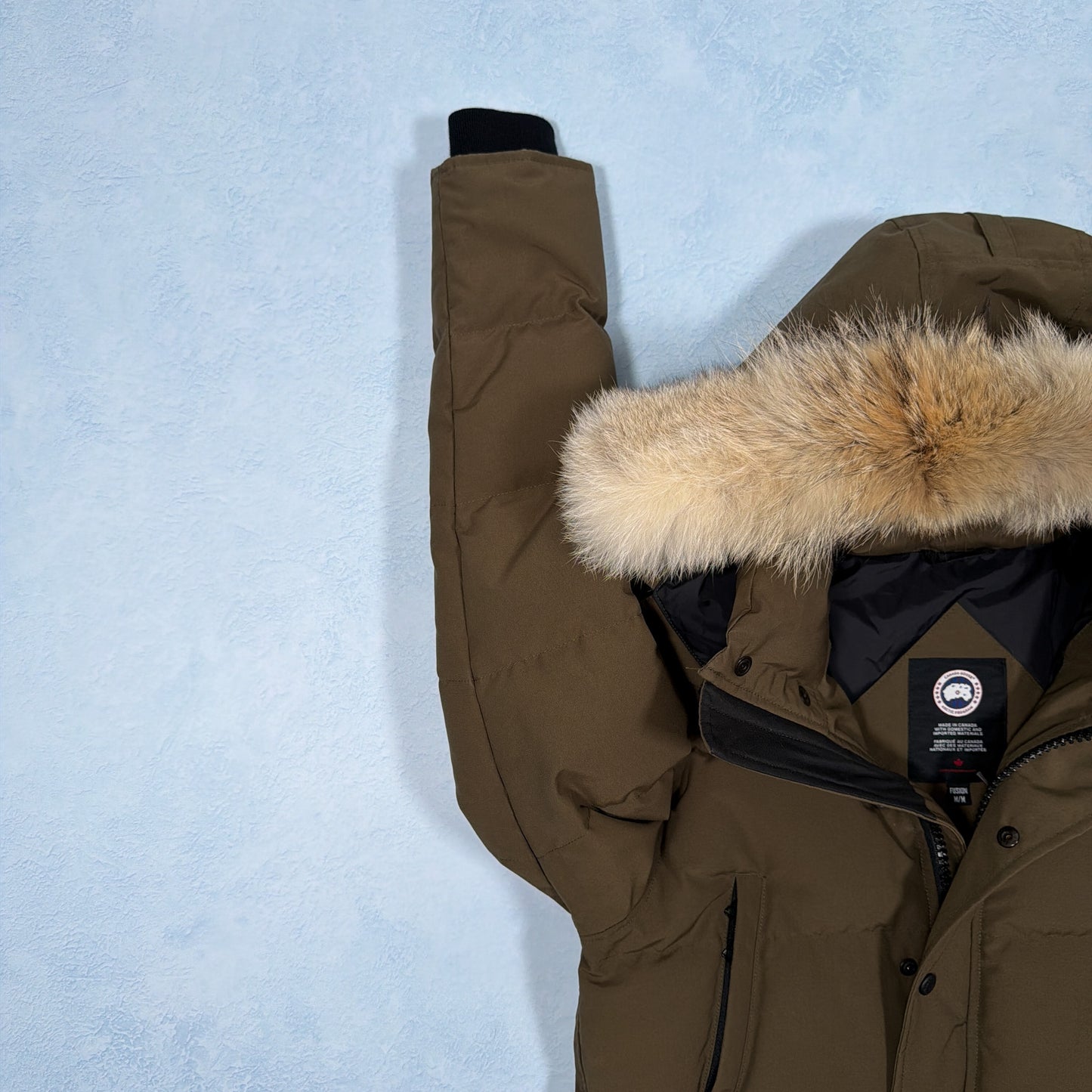 Wyndham Parka Heritage - Khaki M Fusion (Pre Owned) | Canada Goose