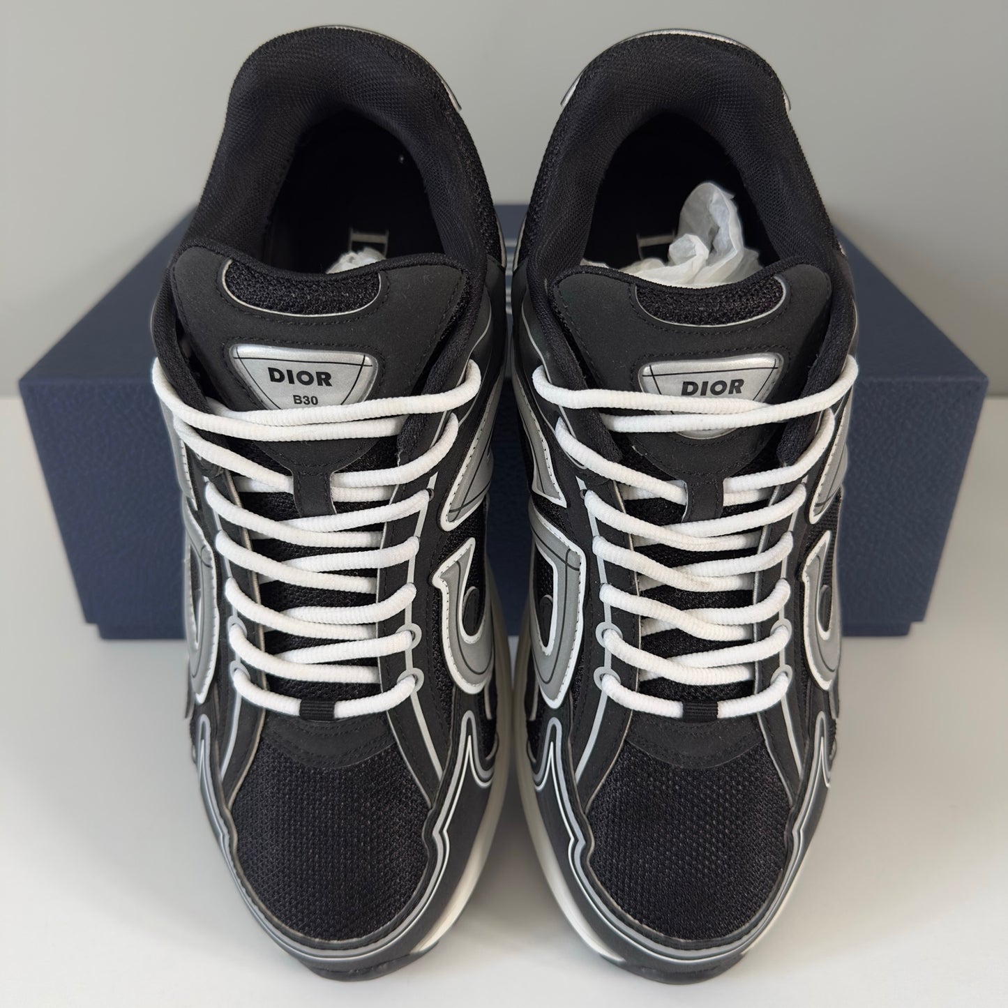 Dior B30 Trainers Black White