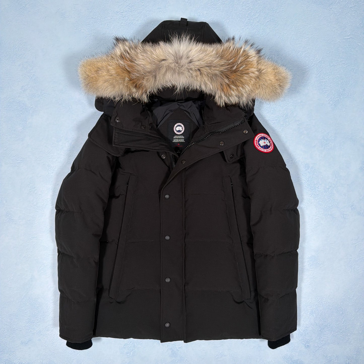 Wyndham Parka Heritage - Black S (Pre Owned) | Canada Goose