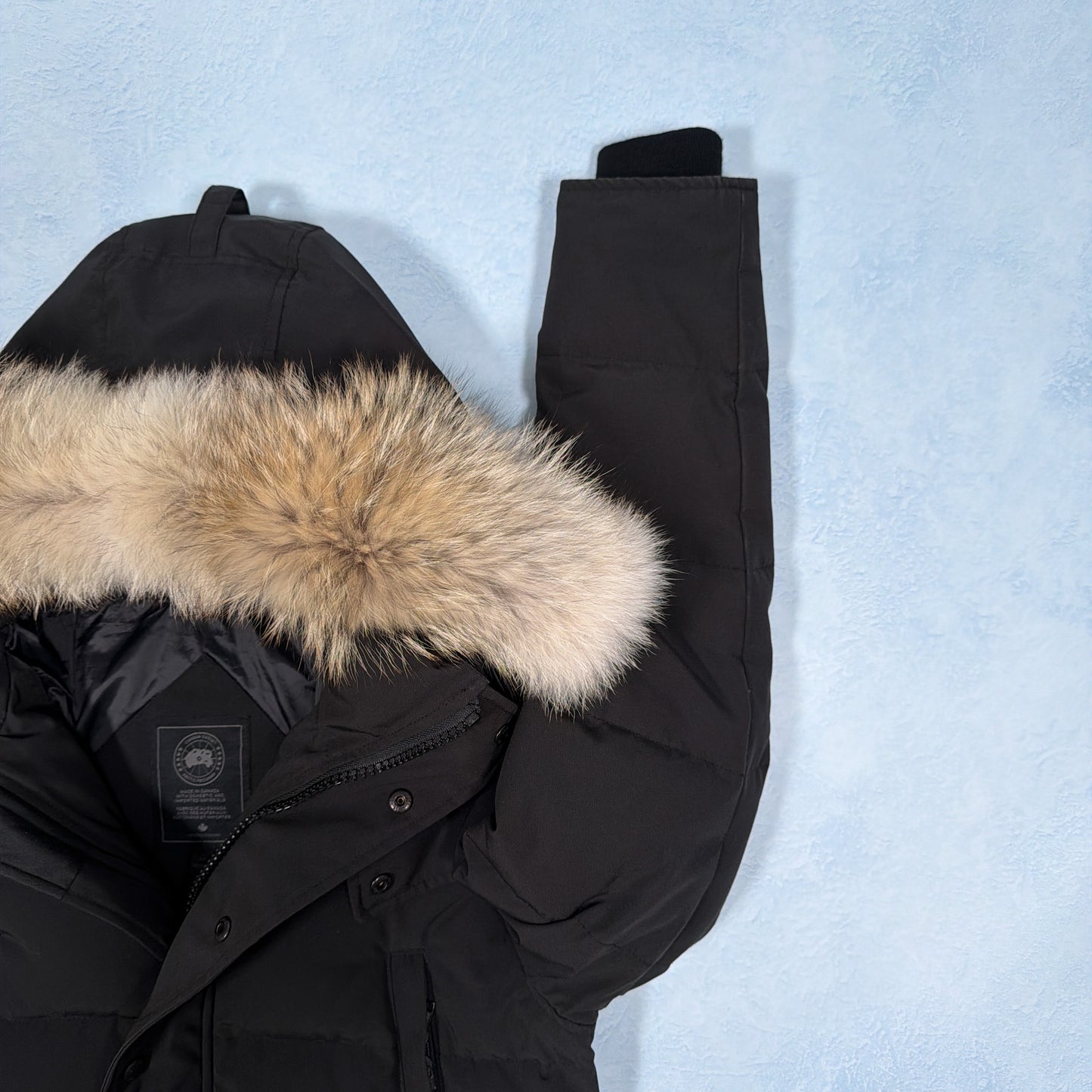 Wyndham Parka Heritage Black Label - Black S (Pre Owned) | Canada Goose