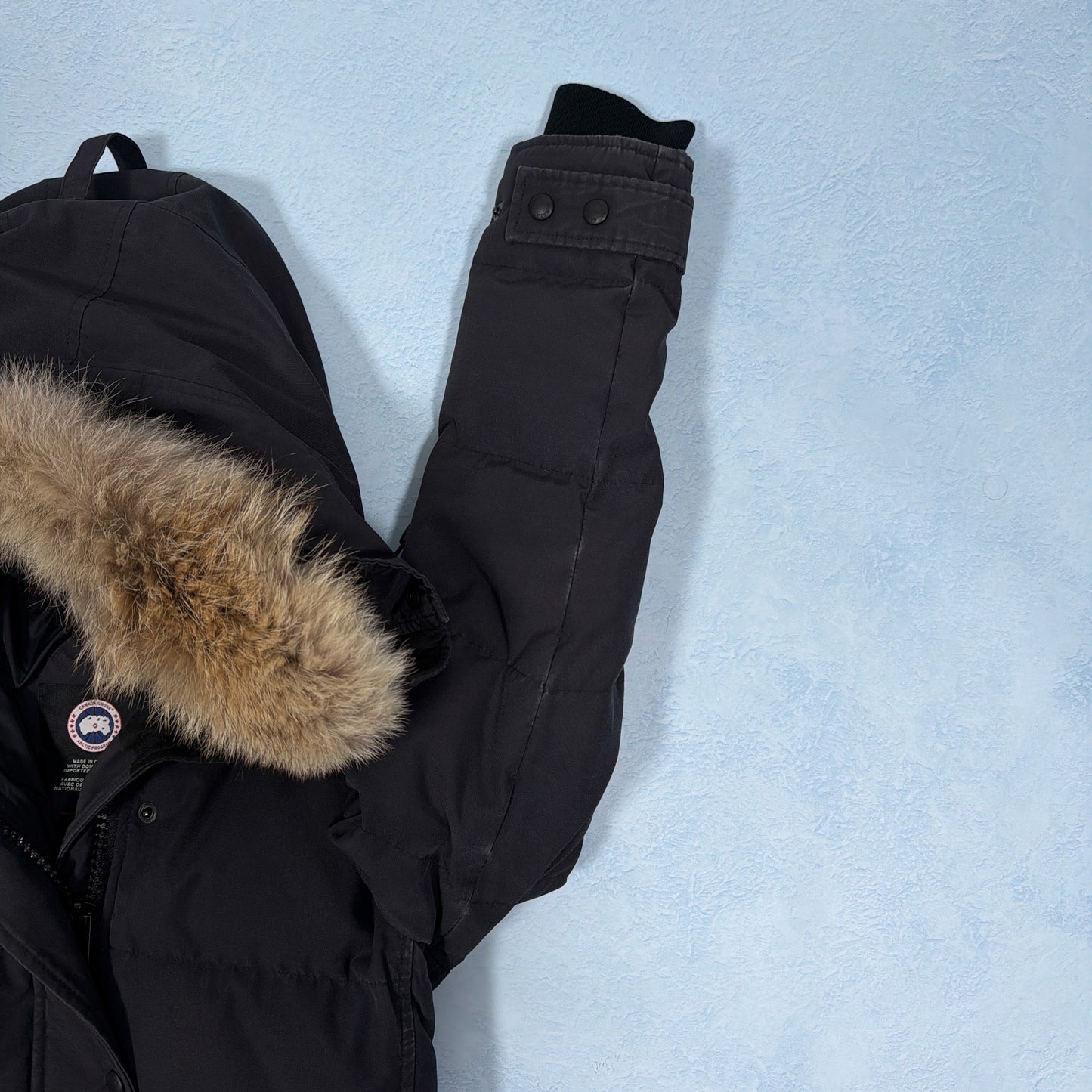Shelburne Parka Heritage - Navy XS (Pre Owned) | Canada Goose