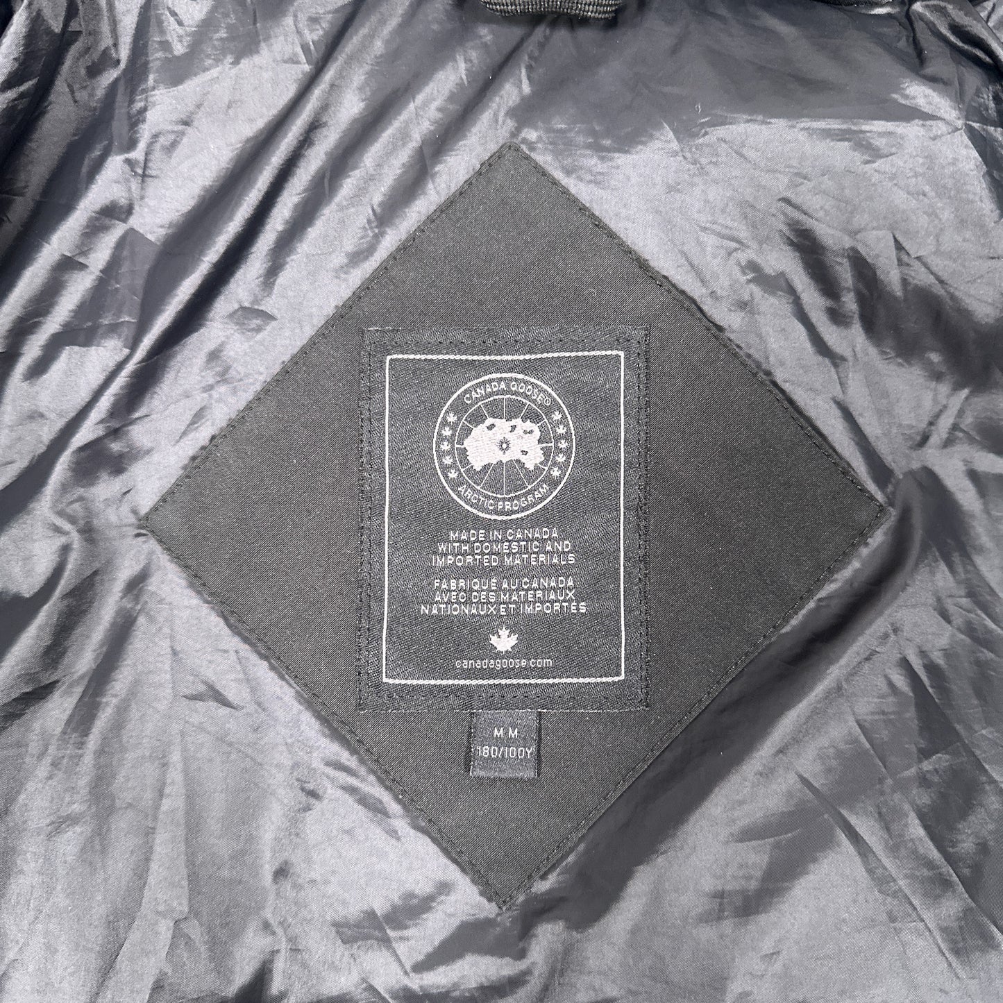 Wyndham Parka Heritage - Black M (Pre Owned) | Canada Goose