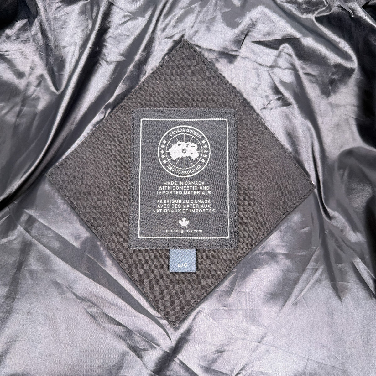 Wyndham Parka Heritage Black Label - Black Large (Pre Owned) | Canada Goose