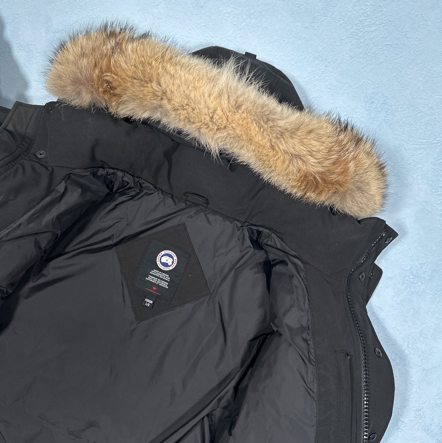 Wyndham Parka Heritage - Black L Fusion (Pre Owned) | Canada Goose