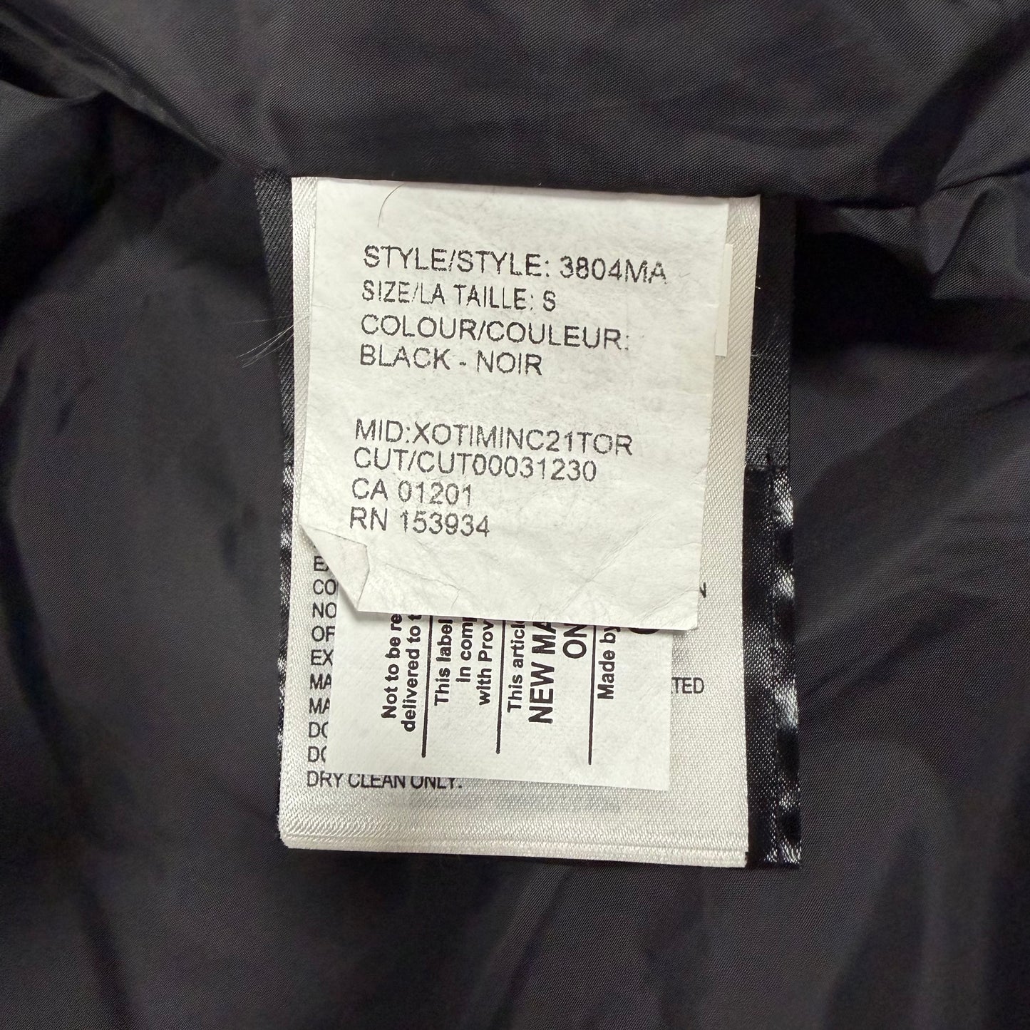MacMillan Parka - Black S Fusion (Pre Owned) | Canada Goose