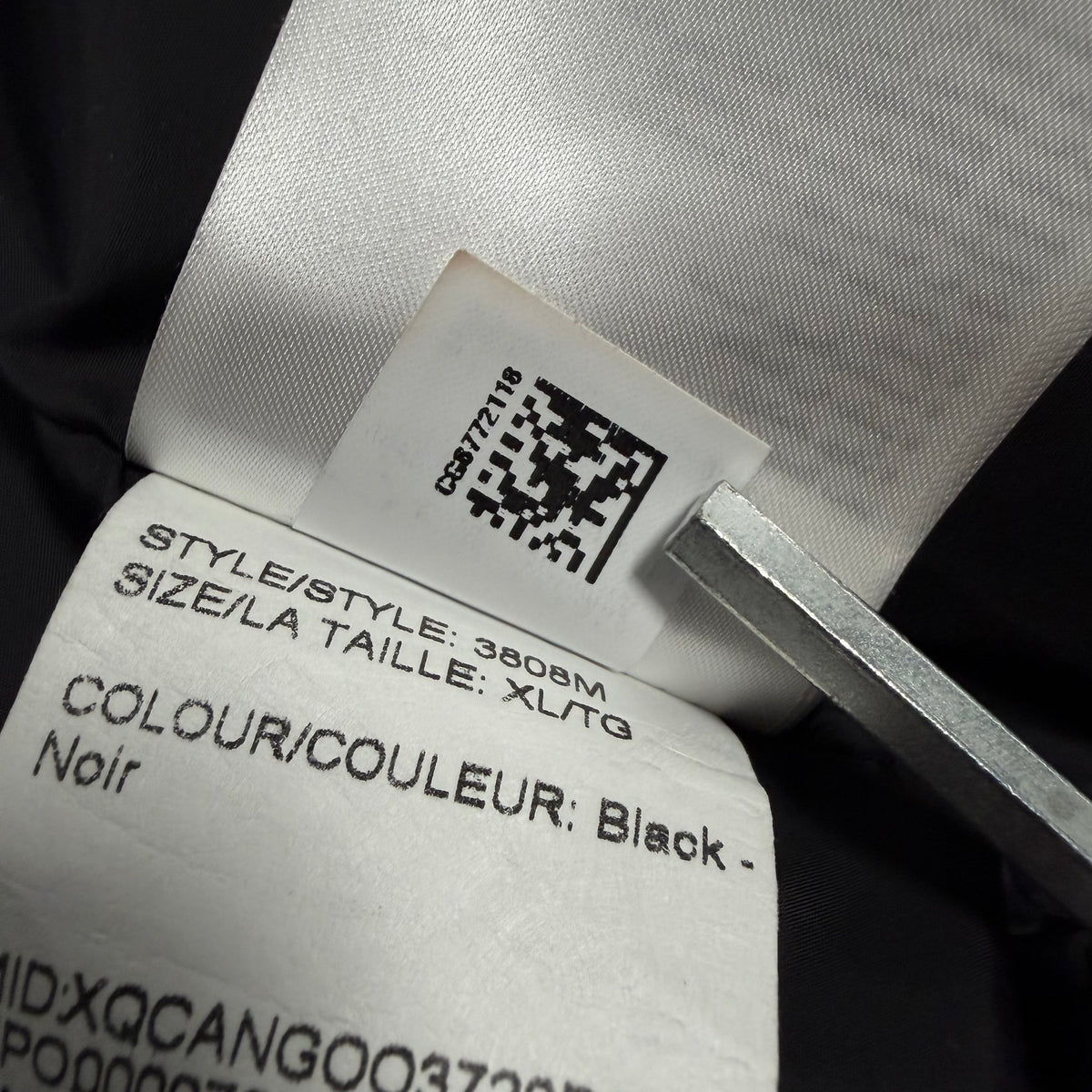 Wyndham Parka Heritage - Black XL (Pre Owned) | Canada Goose