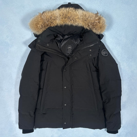 Wyndham Parka Heritage - Black M (Pre Owned) | Canada Goose
