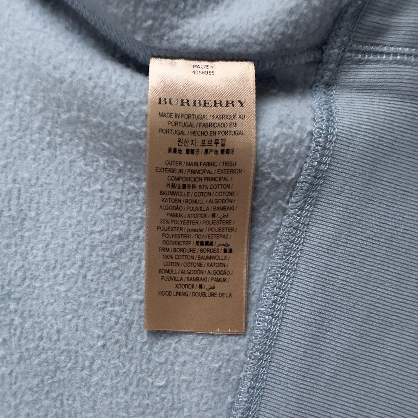 Burberry Zip Hoodie