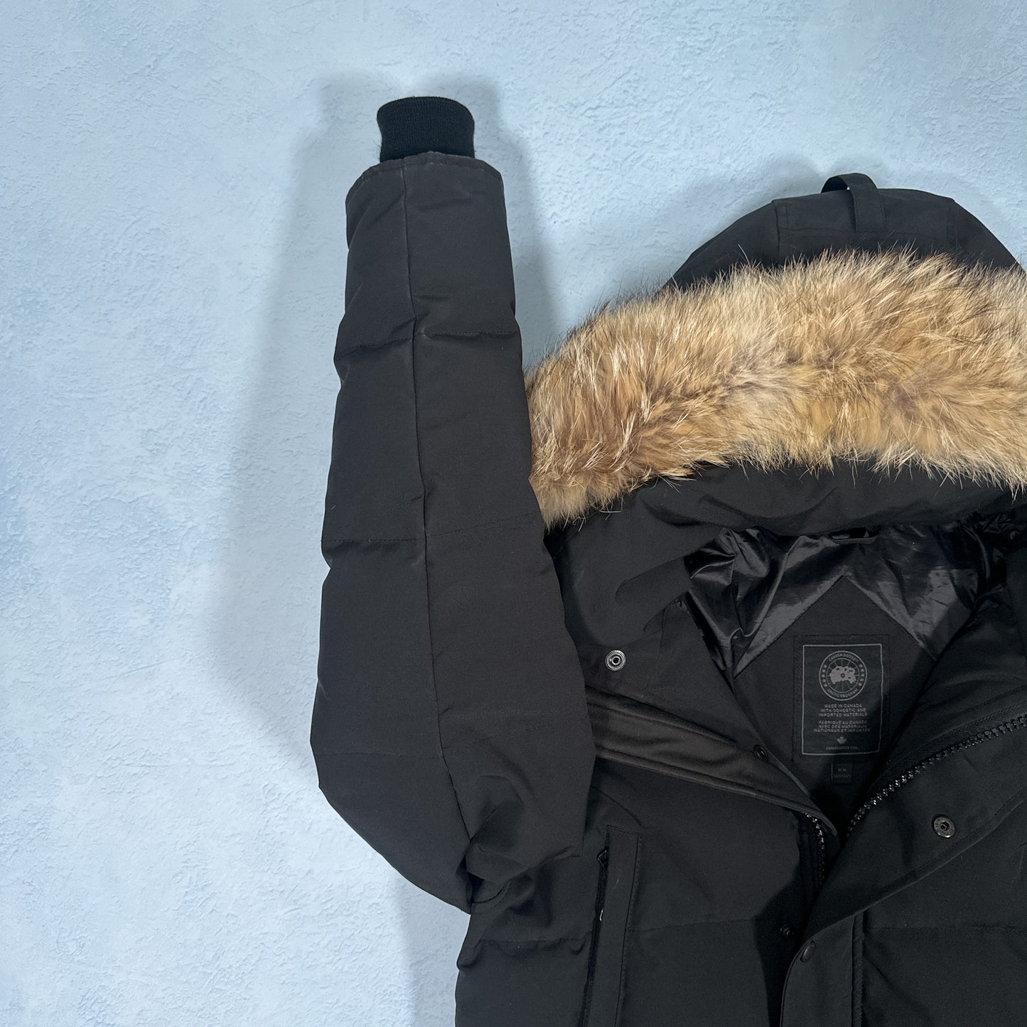 Wyndham Parka Heritage - Black M (Pre Owned) | Canada Goose